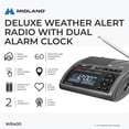 thumbnail image 4 of Escáner de alertas Weather Radio Midland WR400 NOAA con respaldo, 4 of 8