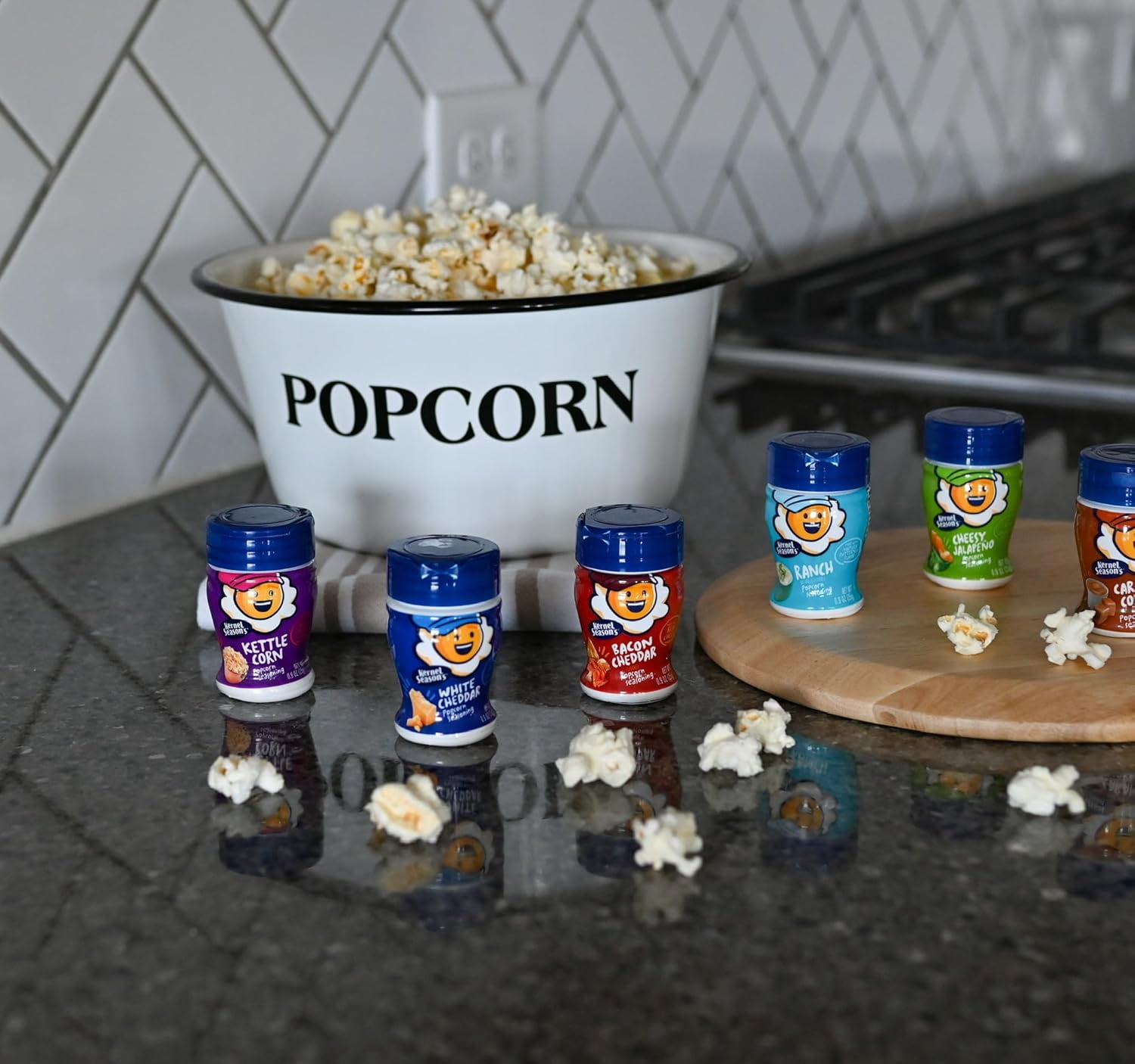 Kernel Season's Classic Mini Popcorn Seasoning, Assorted Variety Pack, 8 Count