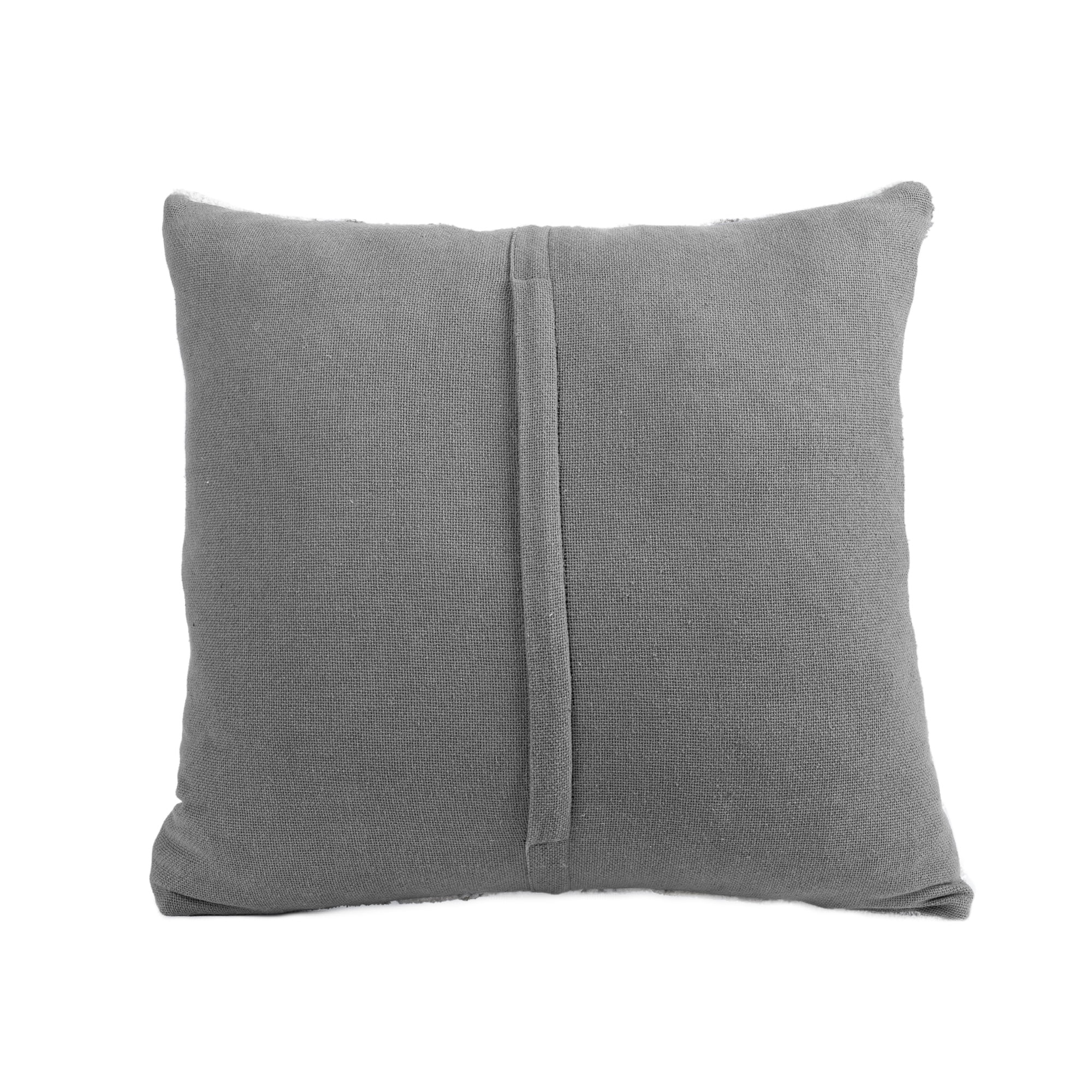 Harlow Hill Irving 20" x 20" Striped Performance Adult Decorative Throw Pillow Cover, Light Gray/Multi