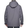 thumbnail image 2 of Weatherproof Men’s Water-Resistant Ultra Tech Hooded Jacket (Dark Taupe, XXL), 2 of 4