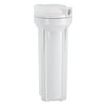 thumbnail image 1 of Unique Bargains Water Filter Housing 10' Whole House Filtration System 1/2 Inch Inlet/Outlet Port for Kitchen White, 1 of 5