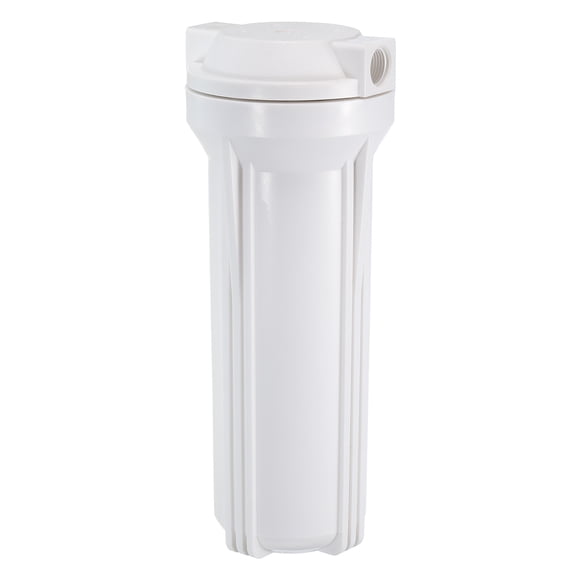 Unique Bargains Water Filter Housing 10' Whole House Filtration System 1/2 Inch Inlet/Outlet Port for Kitchen White