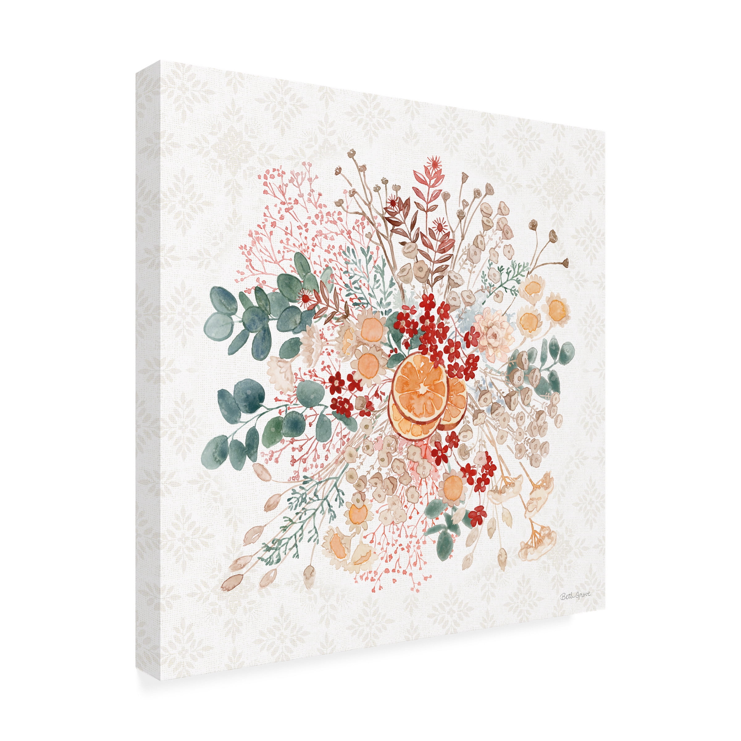 Laura Horn 'Woodland Walk VI' Canvas Art