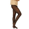 thumbnail image 2 of Hanes EcoSmart Women's Control-Top Tights Black L, 2 of 4