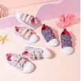 thumbnail image 3 of Toddler Boys & Girls Shoes Kids Canvas Sneakers with Cartoon Dual Hook and Loops, 3 of 10
