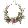 thumbnail image 3 of Door Garland Hanging Door Wreath Decorative Handcrafted Artificial Flower Wreath Front Door Wreath for Indoor Outdoor Front Door Decoration, 3 of 9