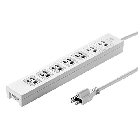 Sanwa Supply Power Tap 5 Outlets Interlocking Centralized Switch ...