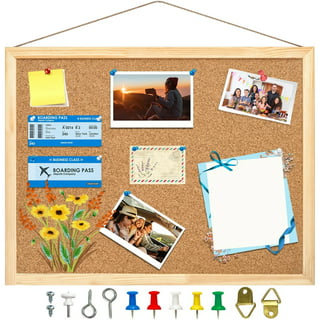 Cork Board 14 x 14 Square Canvas Style Wall Hanging School