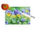 thumbnail image 5 of Illinois Violet in Watercolor Glass Cutting Board Large 12 in x 15 in, 5 of 5