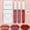 J, variant on HHBEAUTY 3 Colors Matte Lip Mud,Velvet Lip Gloss Set Multi-Purpose Matte Lipstick, Waterproof Long Lasting Non-Sticky Gloss Smooth Pack Of 3 Lip Gloss Blush Makeup Set For Lips And Face