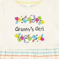 thumbnail image 4 of Inktastic Grannys Girl Bright Flowers Girls Baby Dress, 4 of 5