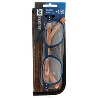 M Readers +1.50 Readers with Case