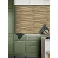 thumbnail image 5 of Advantage Rowan Chestnut Faux Grasscloth Wallpaper, 5 of 6