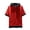 Red, variant on Men’s Short Sleeve Loose Fit Large Pocket T-Shirt Casual Top