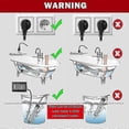 thumbnail image 4 of 3000W Immersion Water Heater, Smart Submersible Water Heater, Smart Timing,Water Heater for Pool Bathtub-A, 4 of 5
