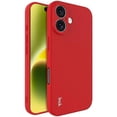 thumbnail image 1 of KAIYANG Funda de TPU suave IMAK UC-4 Series para iPhone 16 con borde recto, color negro, rojo y multicolor, 1 of 5
