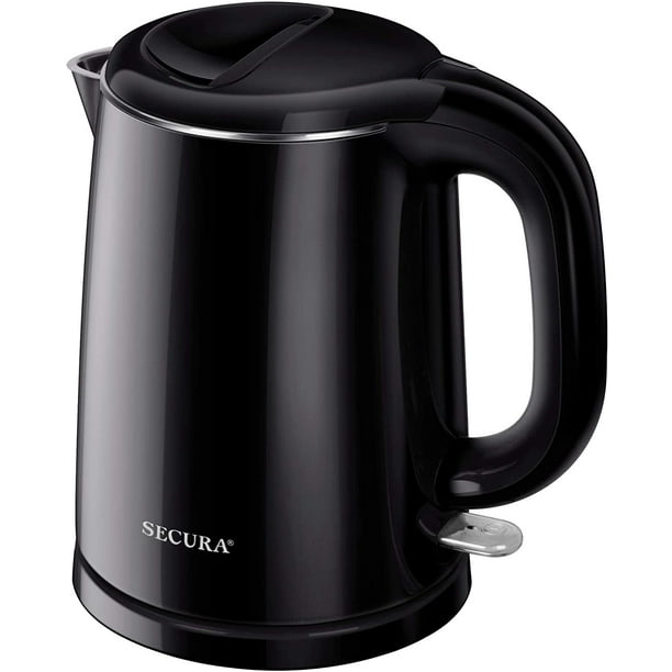 Secura Stainless Steel Double Wall Electric Kettle Water Heater for Tea