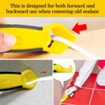 thumbnail image 3 of Bangcool 9PCS Caulking Tool Set Professional Plastic Grout Scraper Sealant Finishing Tool, 3 of 10