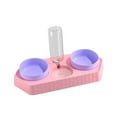 thumbnail image 4 of hengtong Dot Bowls Drink Cat Food Dishes Pet Feeding Station Detachable Non Slip three pink, 4 of 9