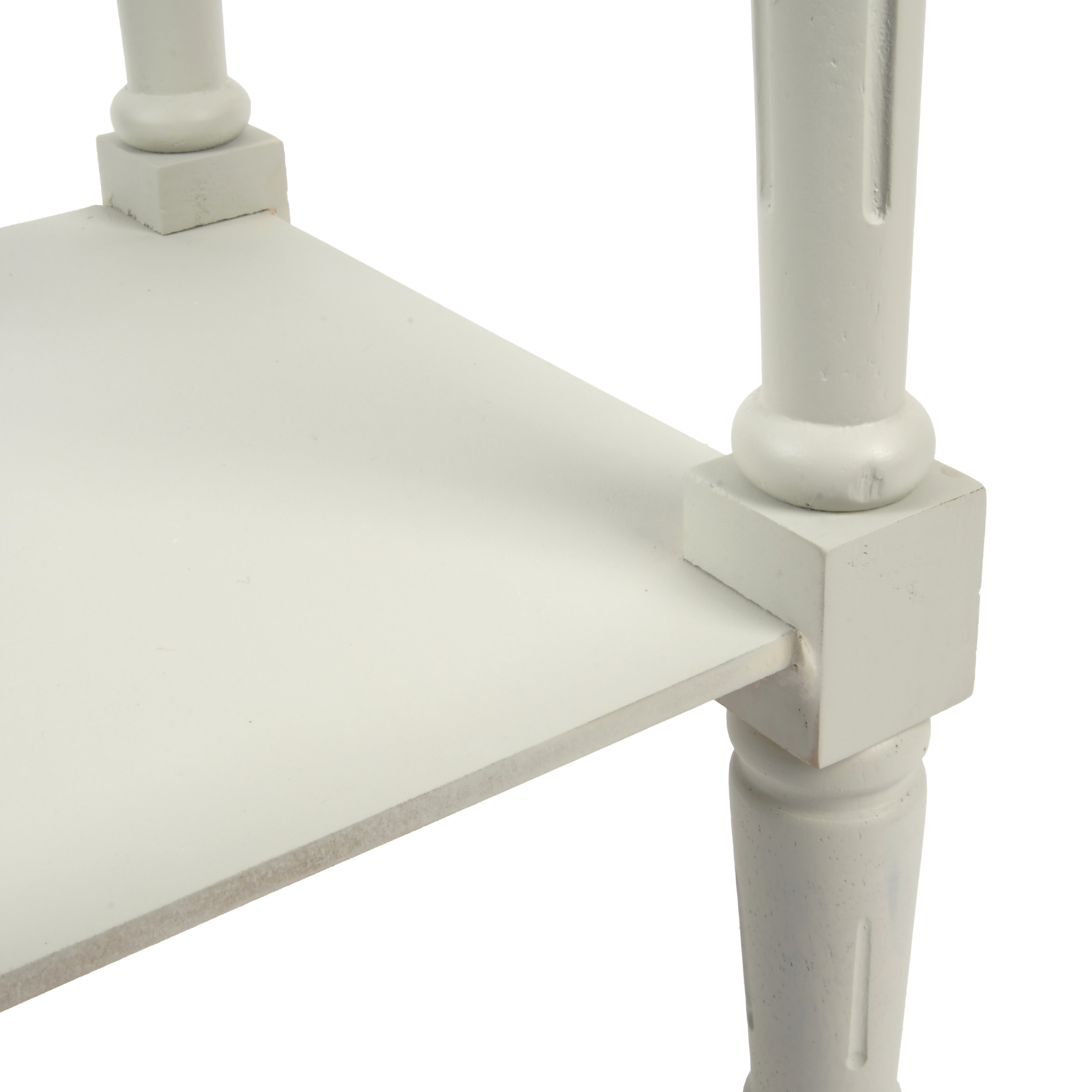 Decor Therapy Simplify 1-Drawer Accent Table, Sturdy Narrow End Table, 28" x 14" x 14" - Sea Glass