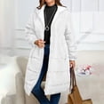 thumbnail image 2 of Horkkom Winter Coats for Women Fuzzy Fleece Zip Up Jacket with Hood Pockets Warm Soft Long Sleeve Overcoats XXL, 2 of 10