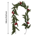 thumbnail image 2 of Vigne pour la Maison Feuilles Suspendues Verdure Mariage Fête Mur Fleurs Baies Rouges Branches Jardin, 2 of 4