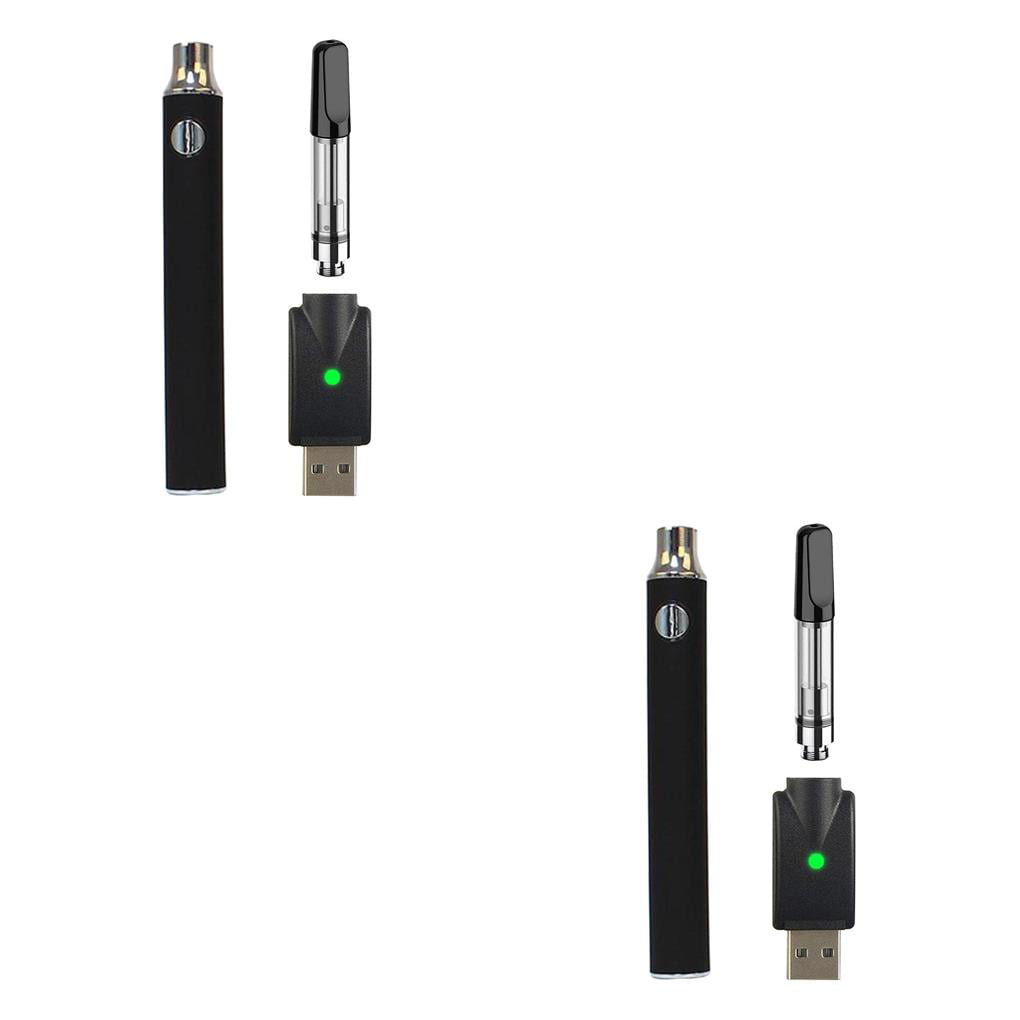 Very Durable Battery Pen-3.0 Latest Model-Large Capacity-three-speed Heating Function-with Smart Usb Adapter. Black 