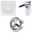 thumbnail image 1 of American Imaginations 35.5-in. W 1 Hole Ceramic Top Set In White Color AI-24234, 1 of 9