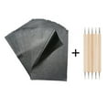 thumbnail image 2 of Wide Application Carbon Transfer Tracing Graphite Paper for Wood Carving Canvas Spare Parts, 2 of 8