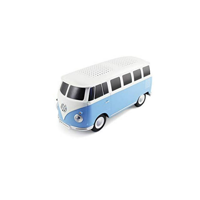 BRISA VW Collection - Volkswagen Caja Inalámbrica Altavoz Bluetooth Portátil con Batería Recargable Autobús T1 Autocaravana (Escala: 1:20/Autobús Clásico) (Azul)