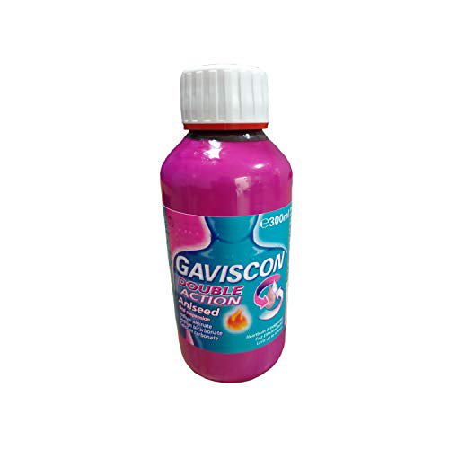 A2Z STORE Gaviscon Double Action Aniseed 300ml Pack of 2