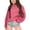 kids sweatshirt :1Hot Pink, variant on Kids Script Smile Heart Letter Graphic Crew Neck Drop Shoulder Lined Warm Casual Pullover Sweatshirt,8-9 Years