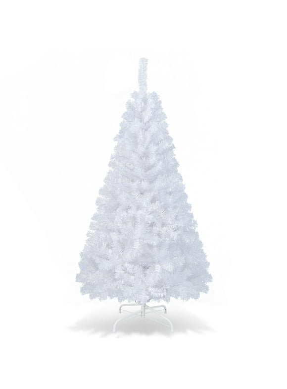 White Christmas Trees