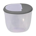 thumbnail image 3 of GROWTH TANK Dog Food Storage Container Organizer Large Capacity Rice Box Sealed Can with Lid gray, 3 of 9