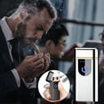 thumbnail image 3 of Wovilon S Electric Usb Charging Rechargeable Flameless Lighter Screen Induction, 3 of 5