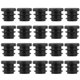 thumbnail image 2 of 100 piezas Tapa de plástico redonda de 16 mm Tapón para patas de muebles Tapón de tubo Tapón ciego, 2 of 5
