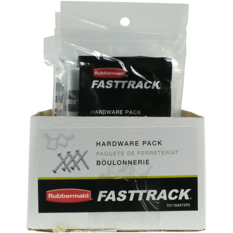 Rubbermaid FastTrack Rail Hardware Pack