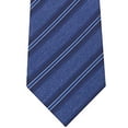thumbnail image 3 of Kenneth Cole Reaction Men's Silk Professional Neck Tie Navy Striped Size Regular, 3 of 3