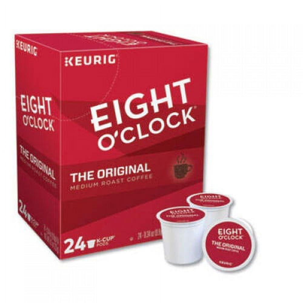 Eight O'Clock Original Coffee K-Cups, 24/Box, Each