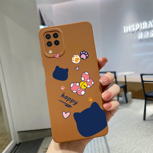 Bonita funda de dinosaurio para Samsung Galaxy A12, M12, F12, Fundas traseras suaves para Samsung A12, F12, M12, A 12, 5G, A125F Fivean unisex