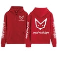 thumbnail image 2 of Zipper Hoodie Harajuku Long Sleeve Men Women Streetwear, 2 of 5