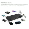 thumbnail image 2 of WAVLINK USB Docking Station for MacBook Pro/Windows with 65W Charging, USB to DP + 1 HDMI 4K Dock, 2 of 9