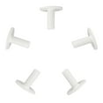 thumbnail image 1 of koolsoo Support de tee-Shirt de Golf en Caoutchouc 5 Pcs pour Pratique Intérieure et Extérieure et Terrain d'Entraînement 48mm, 1 of 9