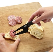 Kuhn Rikon Colori+ Cheese Knife Set of 3, Graphite