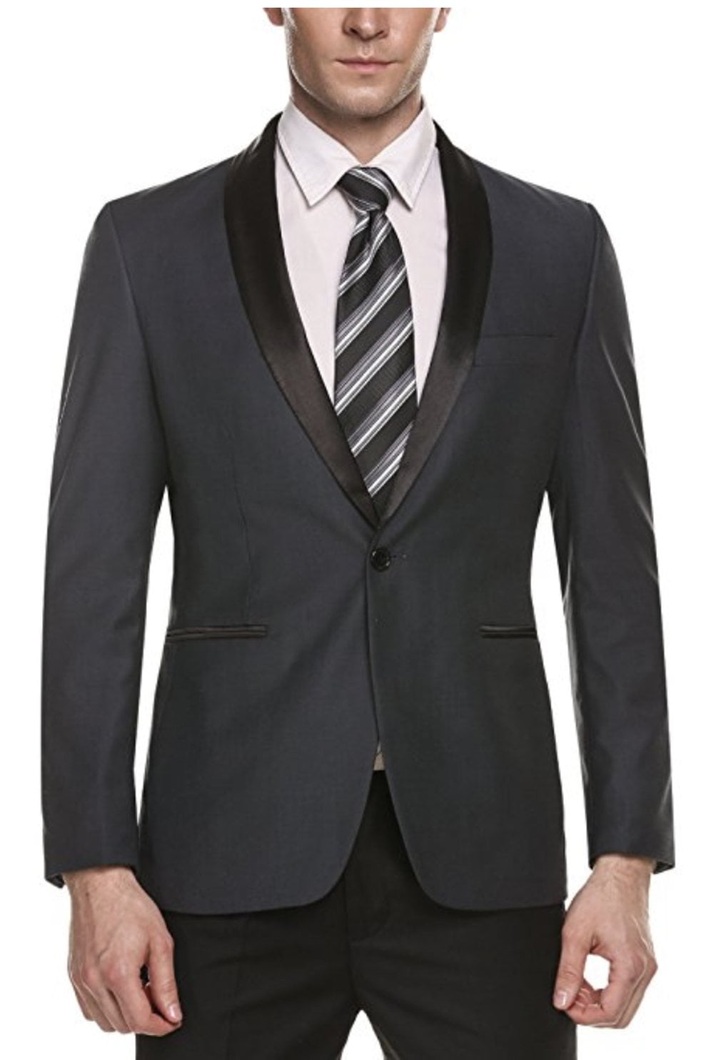 Casual One Formal Button Fit Suit Slim Tops Men Sale Jacket Business Blazer Coat