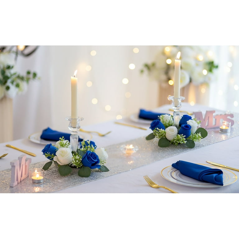 Blosmon Small Candle Rings Wreaths 10 Pcs inch Inner Diam