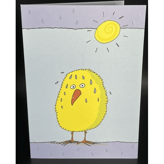 Humorous Birthday Greeting Card w/Envelope