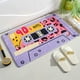 thumbnail image 5 of Cateissary Alfombrilla de baño, alfombrilla de ducha Vintage, lavable, reutilizable, para el hogar, la Oficina, la cocina, el baño, el baño, la Suministros de limpieza para el hogar Violeta 40x60cm, 5 of 6