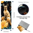 thumbnail image 4 of Kangaroo Yoga Mat Towel with Storage Bag, 72.8"x26.8" - Suitable for Yoga, Pilates, Fitness - Yoga Blanket, Yoga Towel, Yoga Mat Towel Included, 4 of 6
