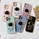 thumbnail image 4 of 3D Nuevo Astronauta Soporte Plateado Funda De Teléfono Para iPhone 11 12 13 14 Pro Max Cámara Lente Protección Silicona, 4 of 4